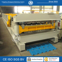 ISO CE Certificate Double Profiles Cold Roll Forming Machine